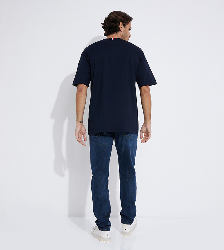 Logo Embroidered Casual T-Shirt