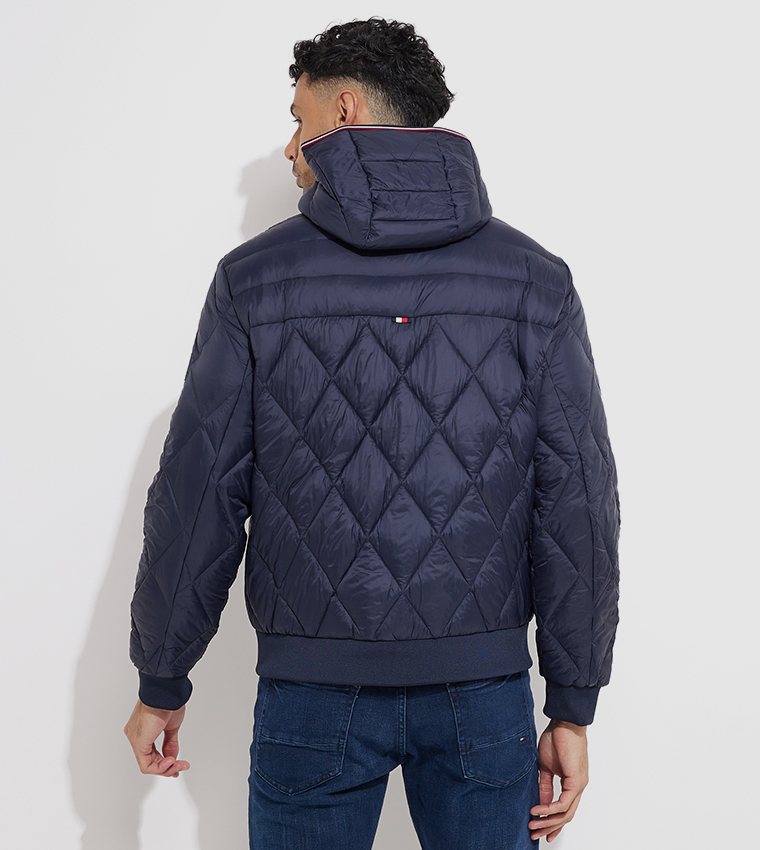 Tommy hilfiger sport on sale quilted hooded jacket