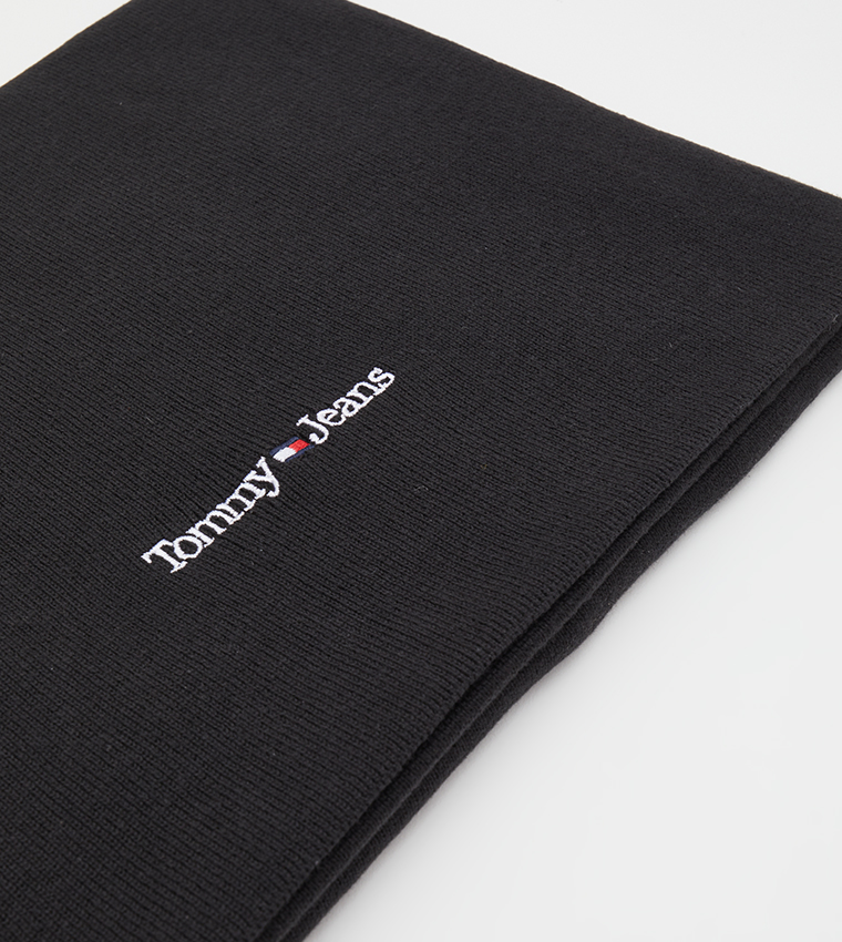 Logo Embroidered Scarf