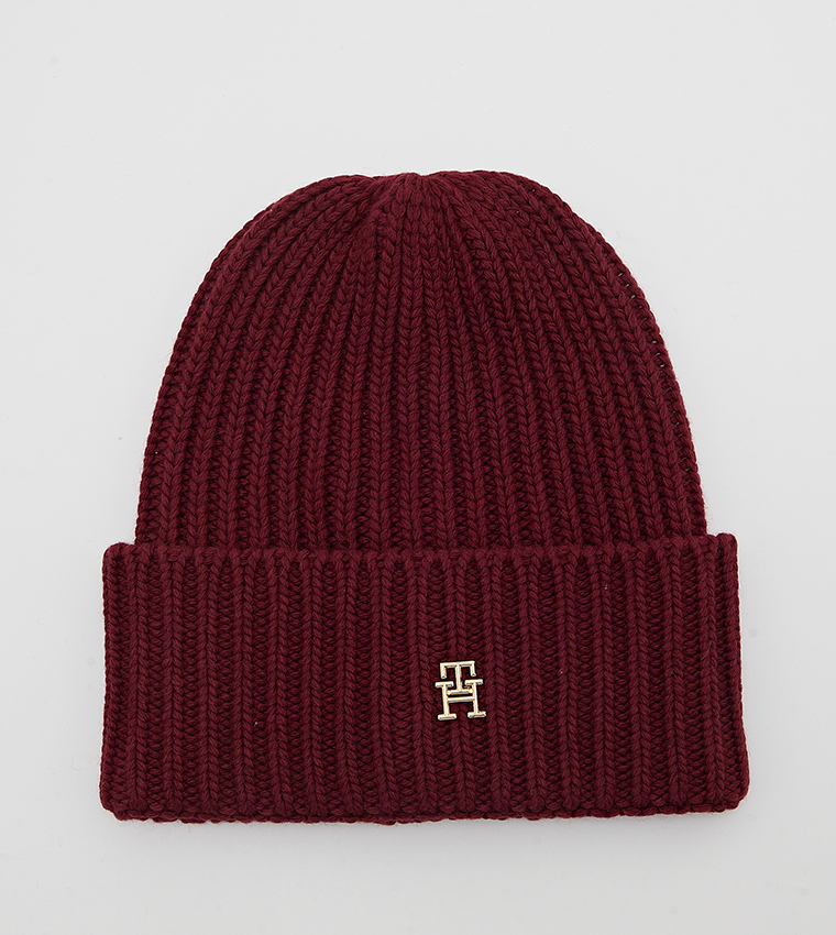 Monogram Detail Beanie