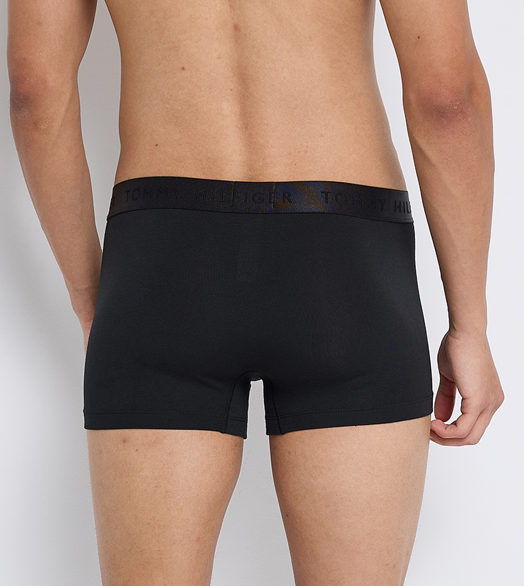 Pack of 3 Logo Waistband Trunks