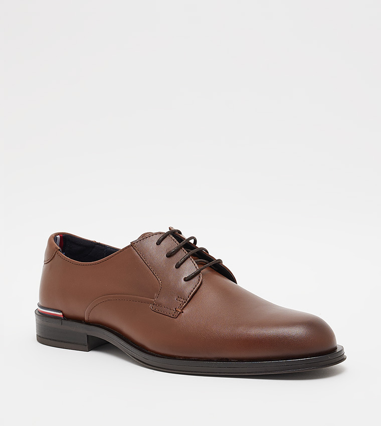 Tommy leather hot sale shoes