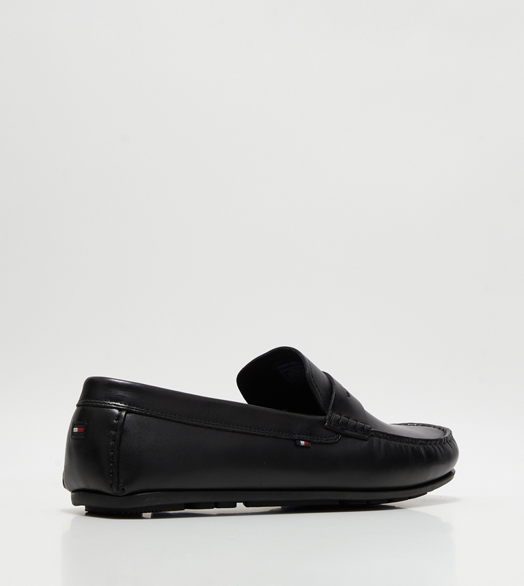 Logo Detail Slip-On Loafers