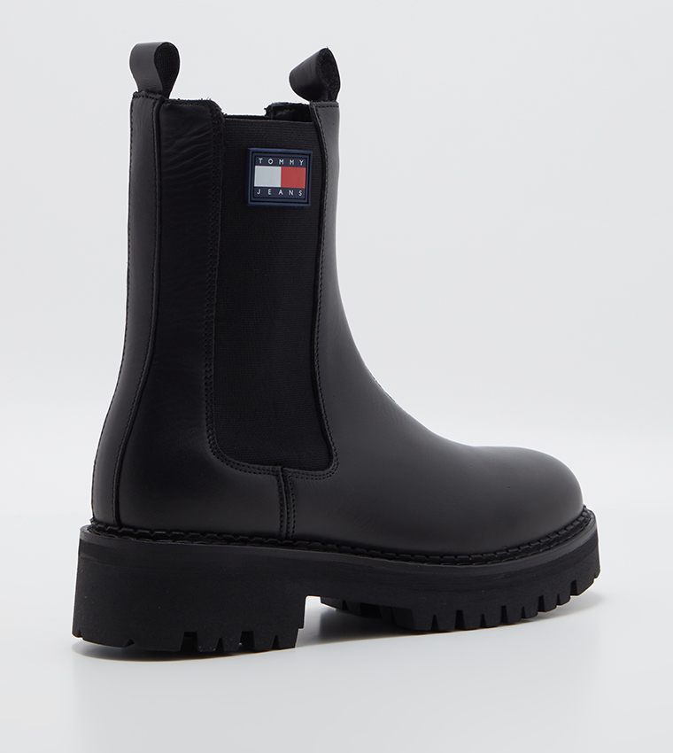 URBAN Logo Badge Chelsea Boots