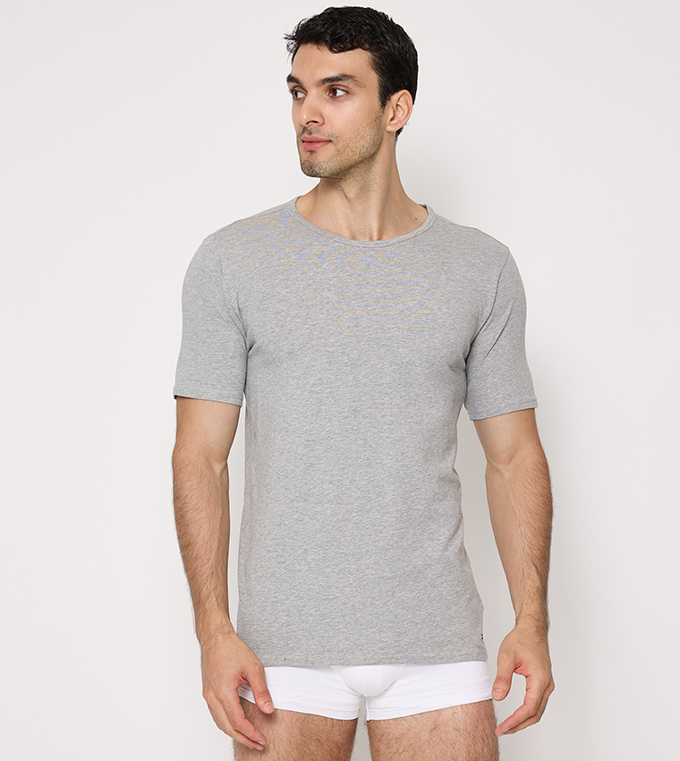 Pack of 3 Solid Short Sleeves T-Shirts