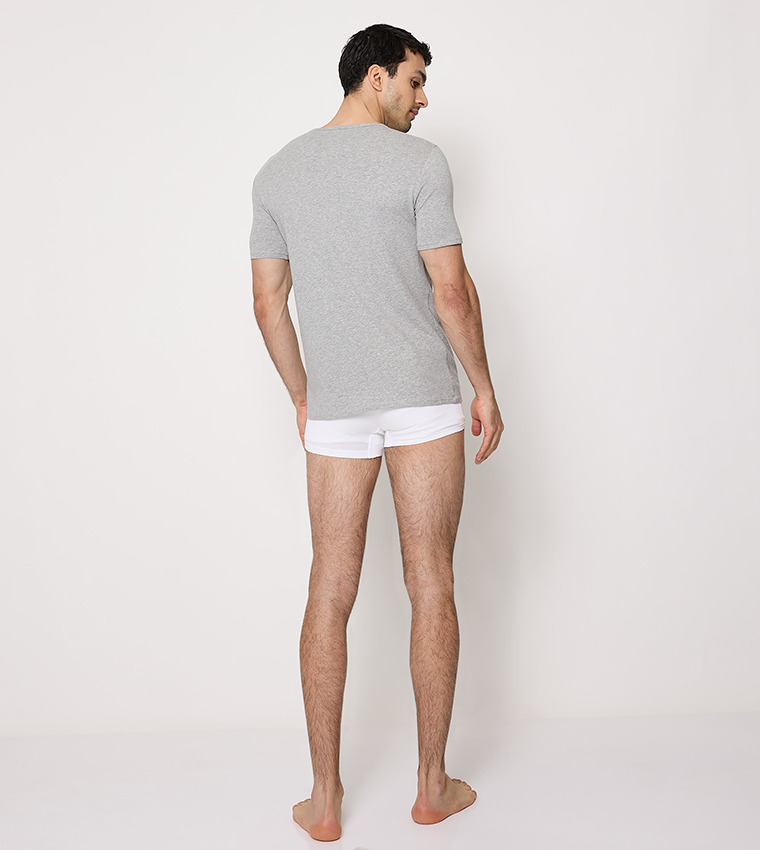 Pack of 3 Solid Short Sleeves T-Shirts
