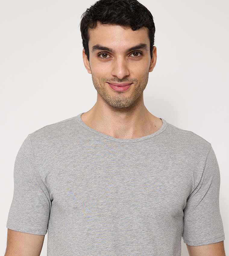 Pack of 3 Solid Short Sleeves T-Shirts