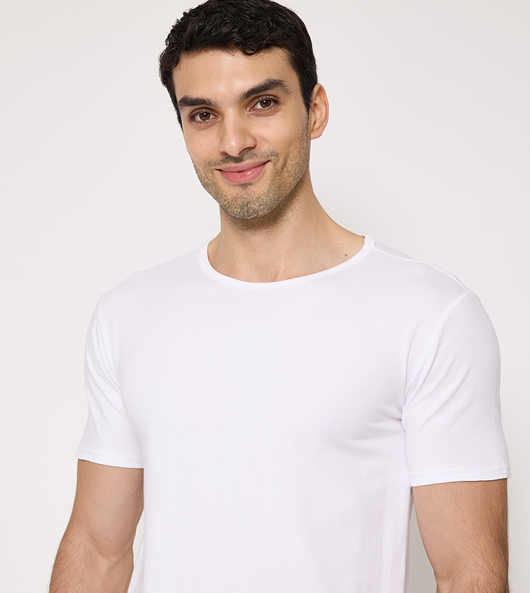 Pack of 3 Solid Short Sleeves T-Shirts