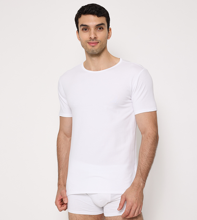 Pack of 3 Solid Short Sleeves T-Shirts