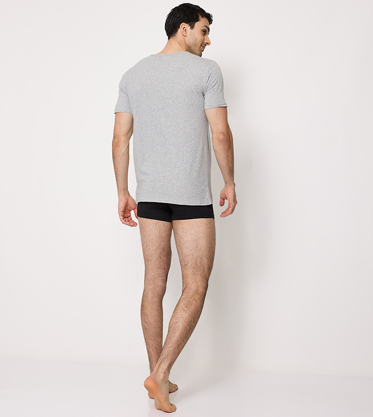 Pack of 3 Solid Short Sleeves T-Shirts