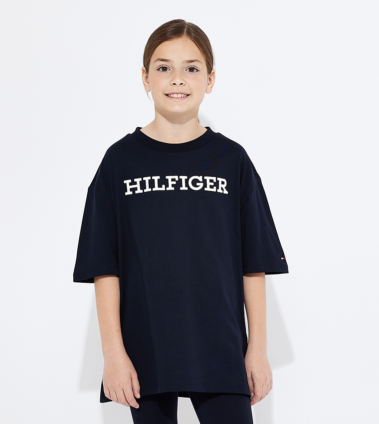 Oversized tommy hilfiger outlet t shirt