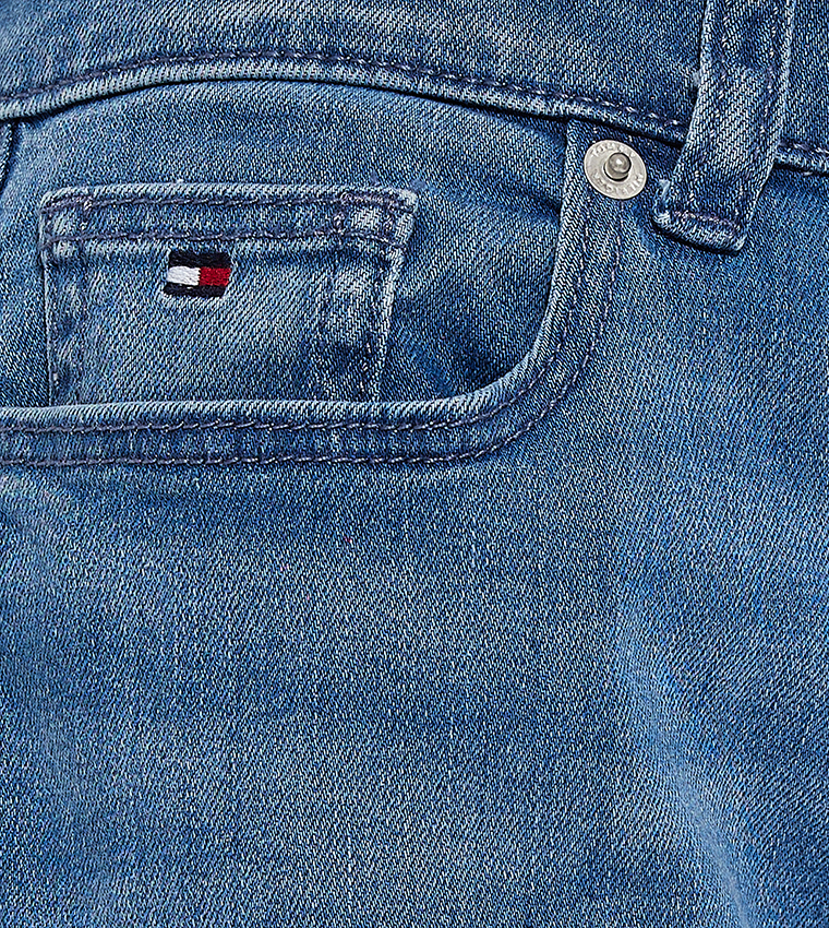 Faded Tapered Fit Jeans