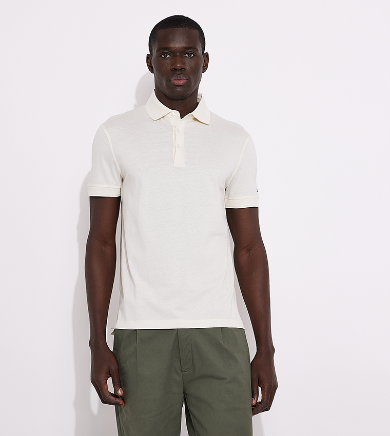 Logo Detail Regular Fit Polo T-Shirt