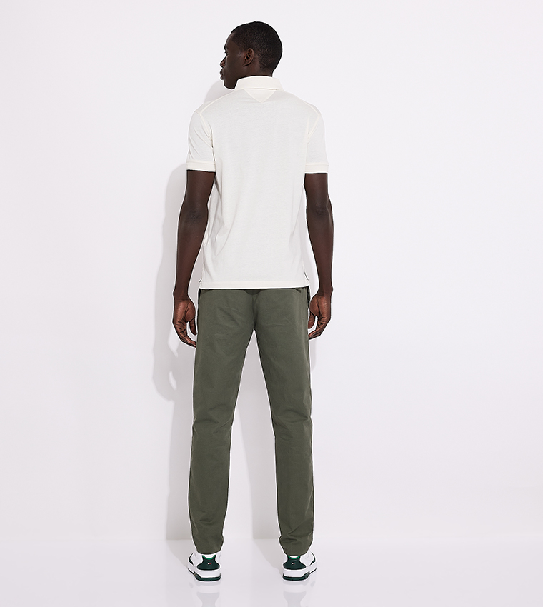 Logo Detail Regular Fit Polo T-Shirt