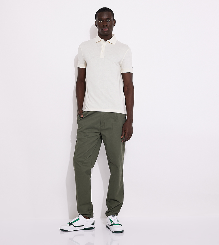 Logo Detail Regular Fit Polo T-Shirt