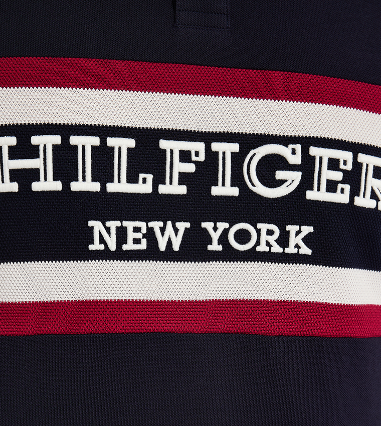 Logo Embroidered Short Sleeves Polo T-Shirt