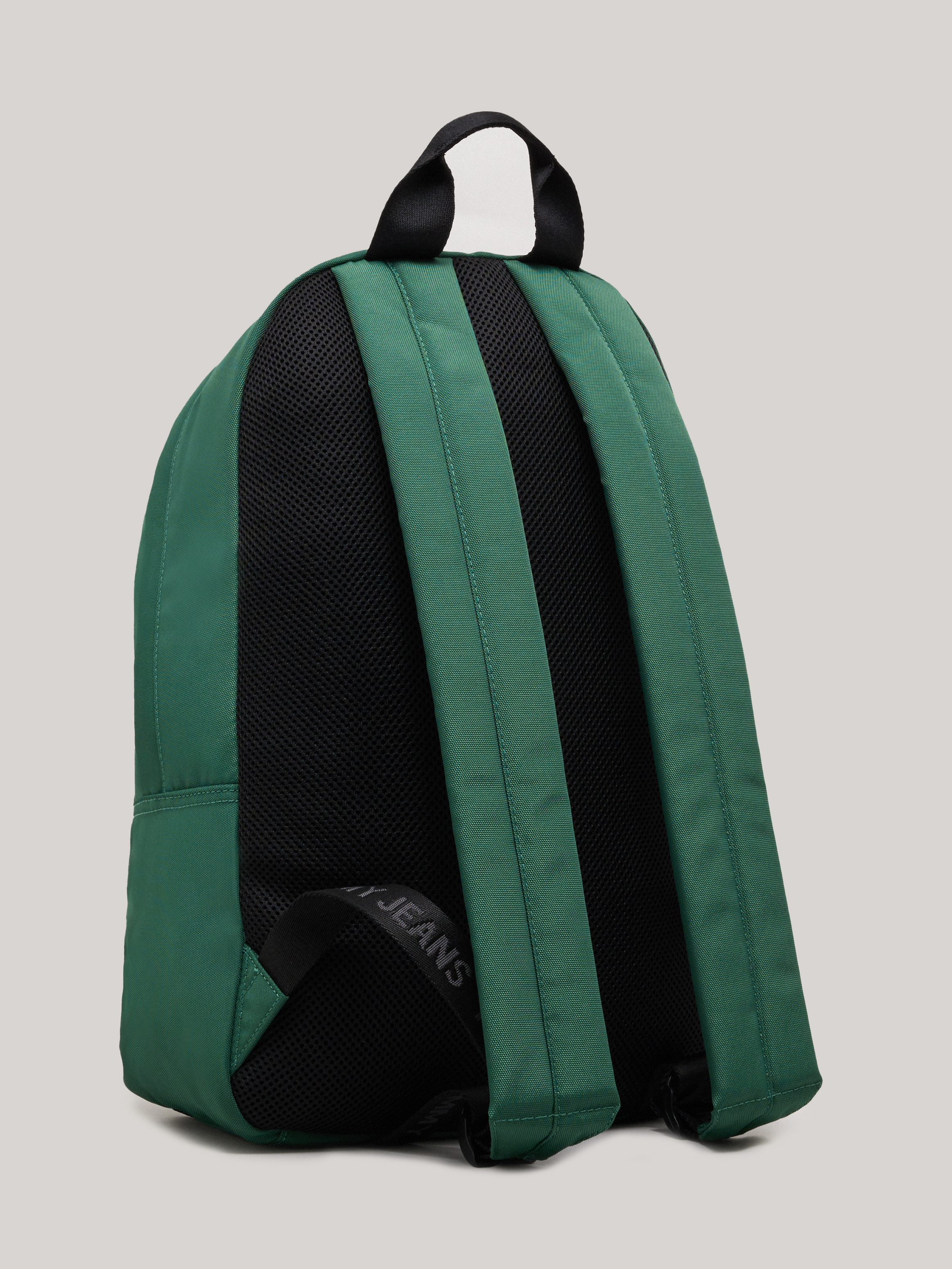 Logo Badge Zippered Backpack