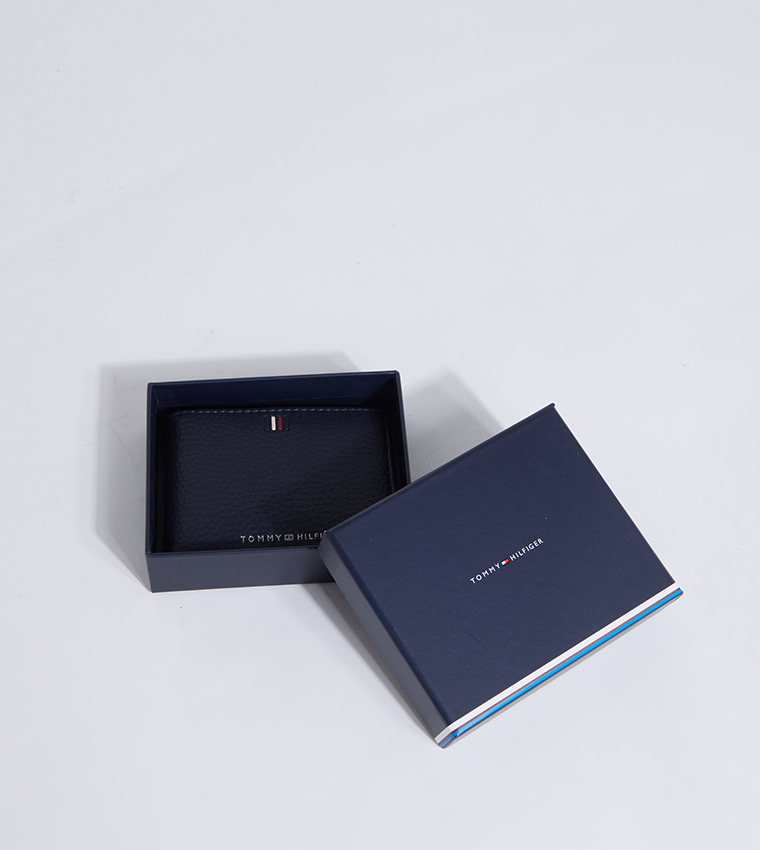Textured Bi-Fold Wallet