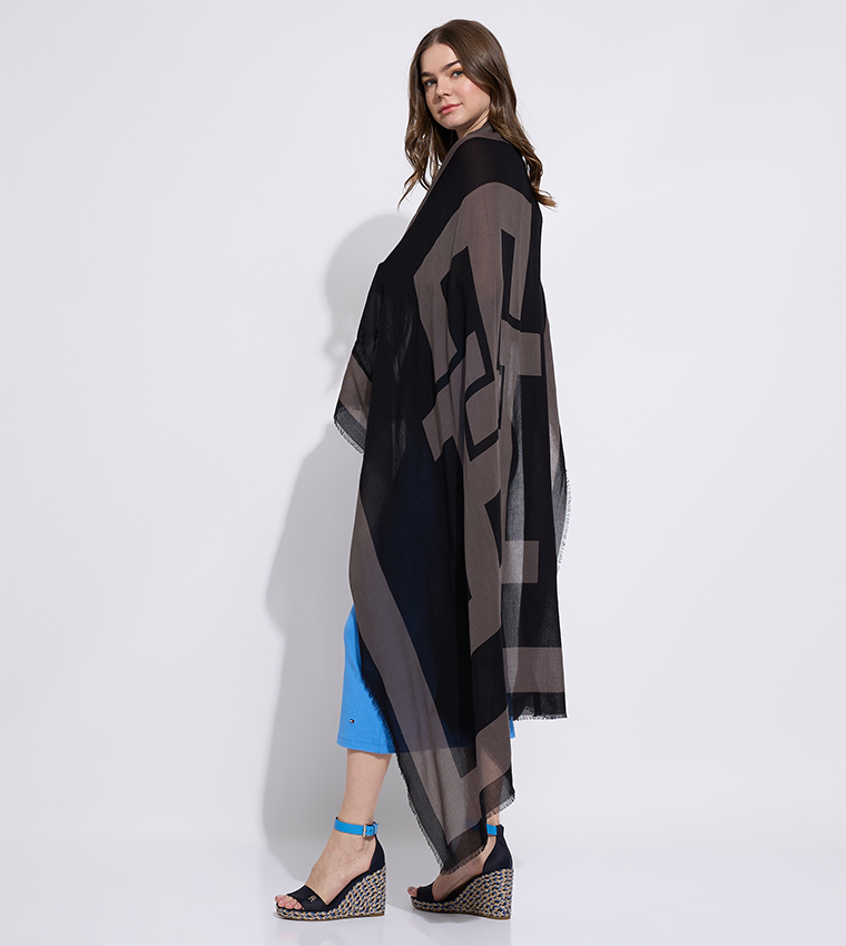 Logo Printed Scarf