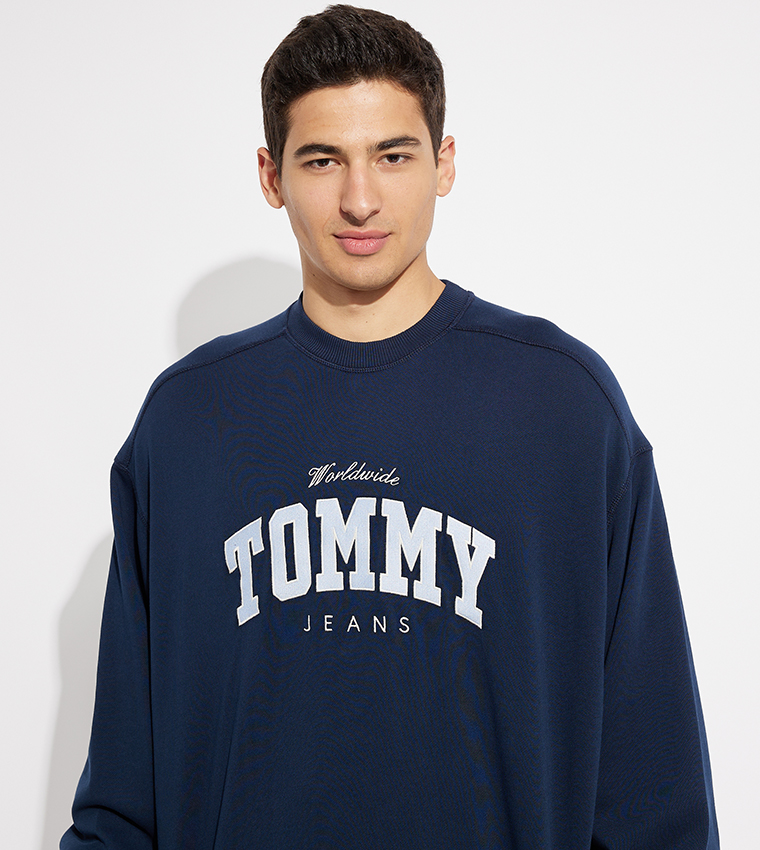 Logo Printed Crew Neck Sweatshirt