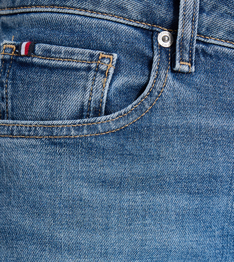 Classic Faded Straight Fit Jeans