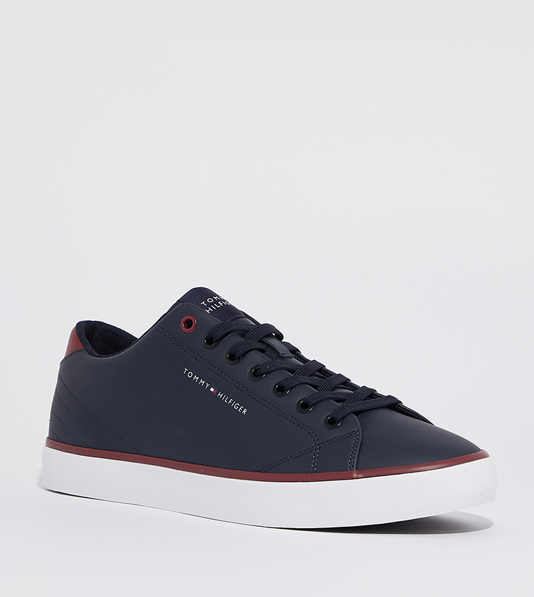 Logo Detail Lace-Up Sneakers
