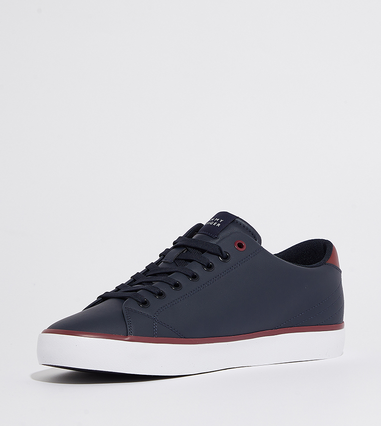 Logo Detail Lace-Up Sneakers