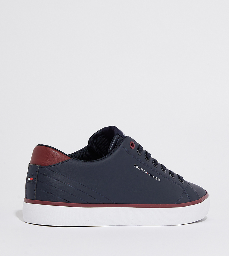 Logo Detail Lace-Up Sneakers