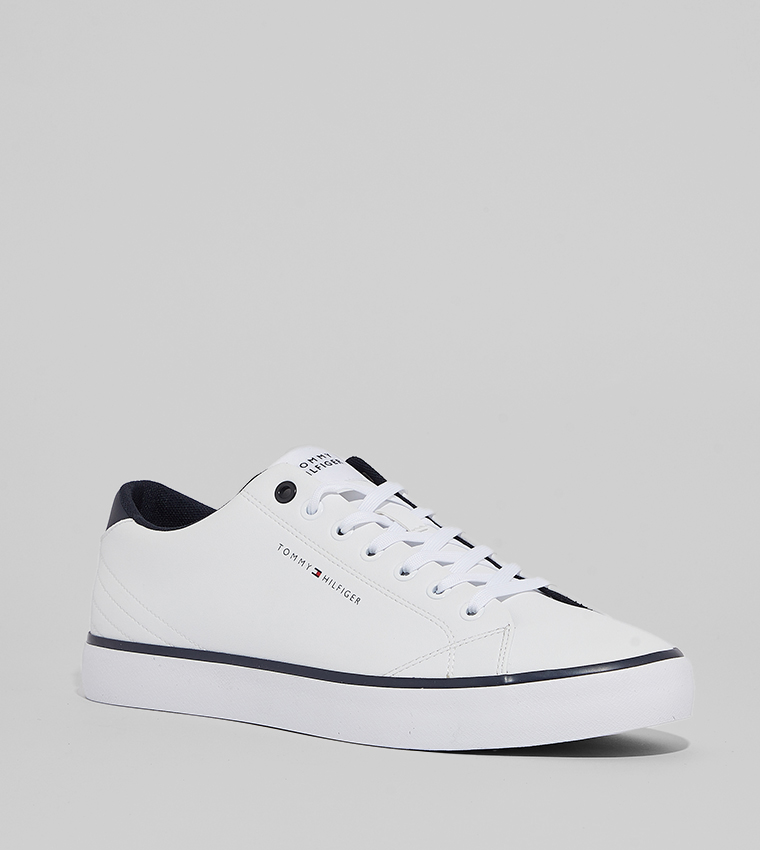 Logo Detail Lace-Up Sneakers