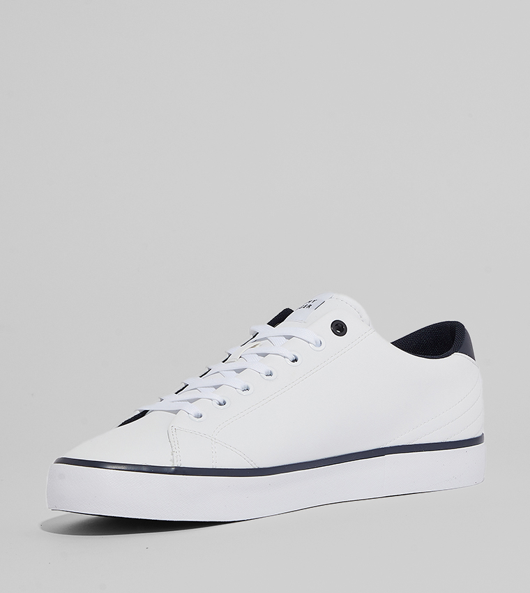 Logo Detail Lace-Up Sneakers