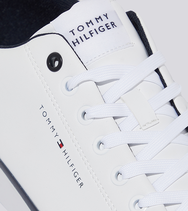 Logo Detail Lace-Up Sneakers
