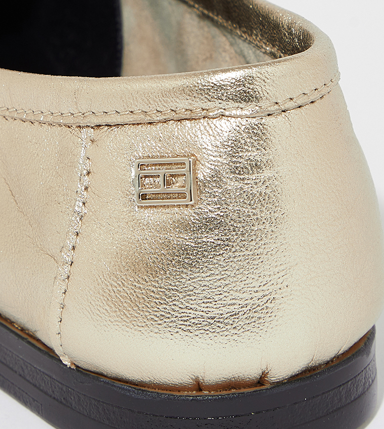 Textured Slip-On Loafers