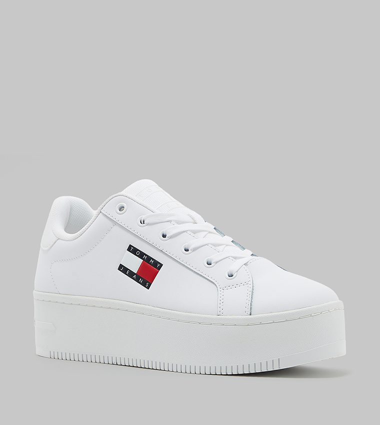 Logo Detail Platform Sneakers