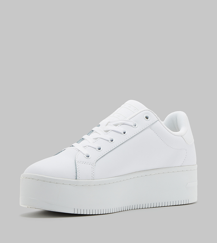 Logo Detail Platform Sneakers