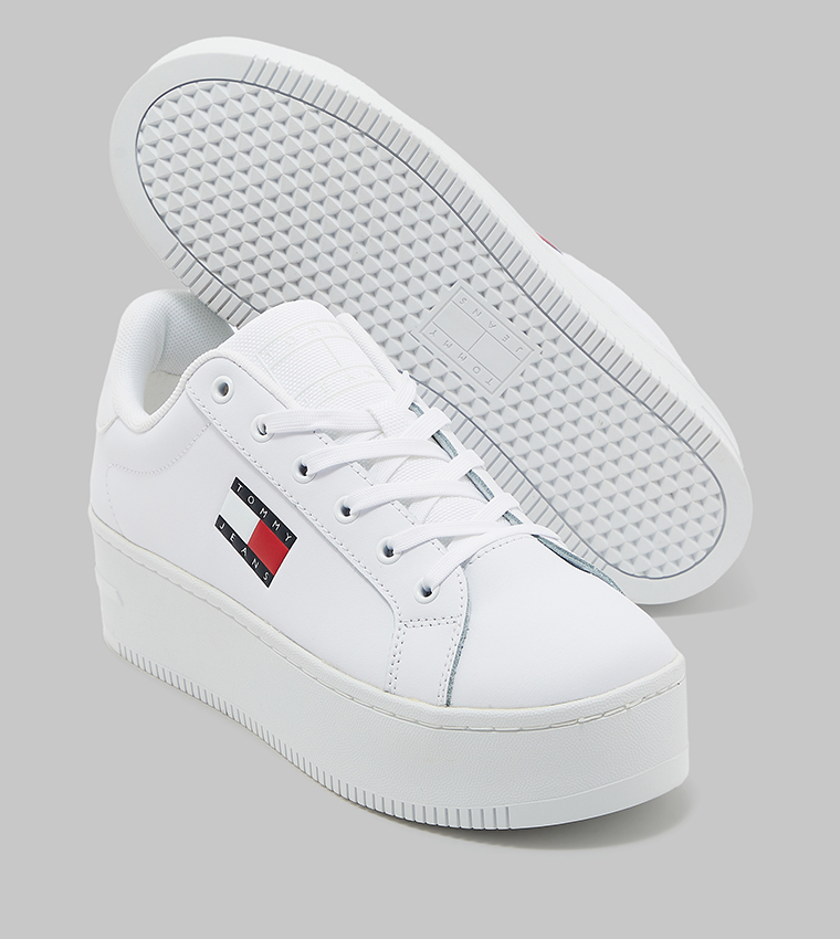 Logo Detail Platform Sneakers