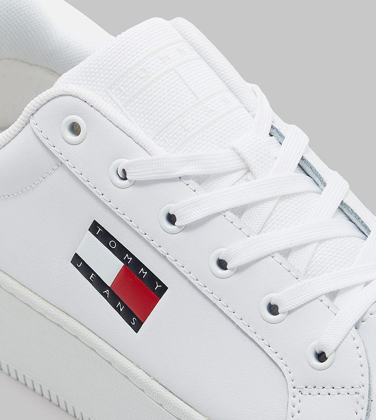 Logo Detail Platform Sneakers