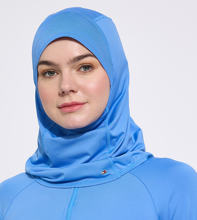 Logo Detail Swim Hijab