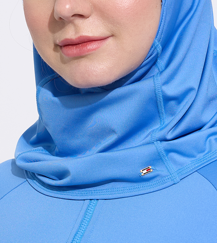 Logo Detail Swim Hijab