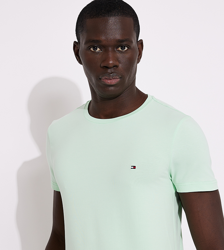Logo Detail Slim Fit T-Shirt