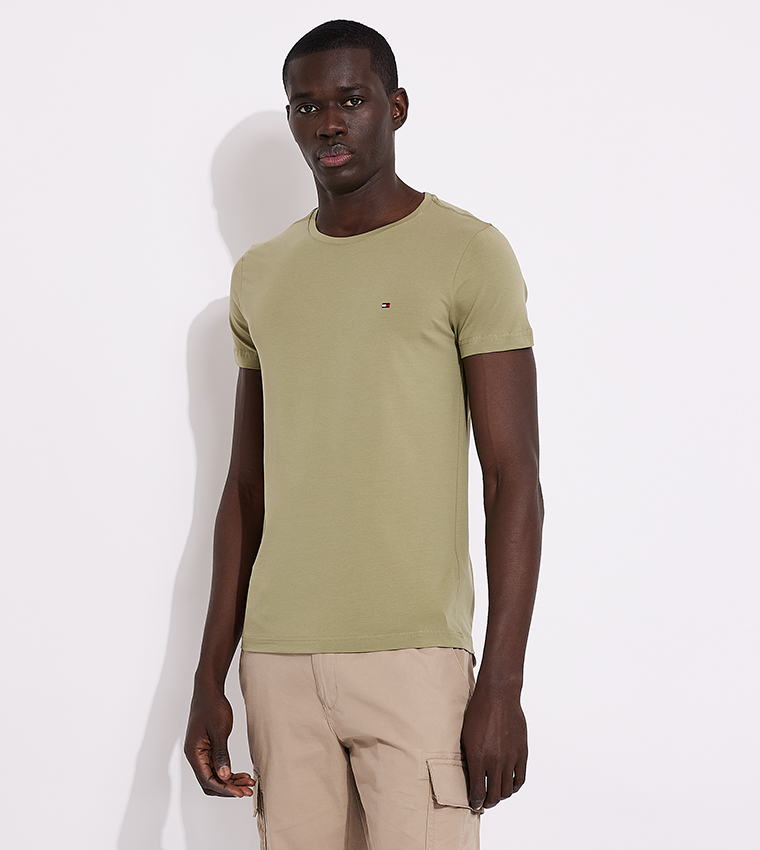 Logo Detail Slim Fit T-Shirt