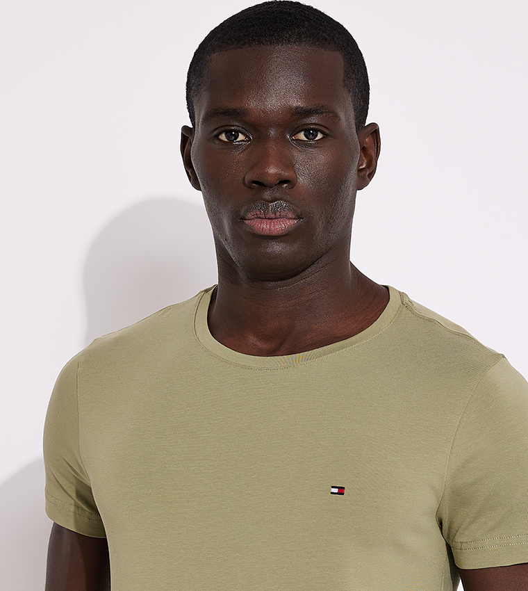 Logo Detail Slim Fit T-Shirt