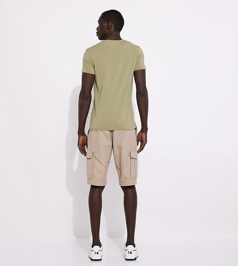 Logo Detail Slim Fit T-Shirt