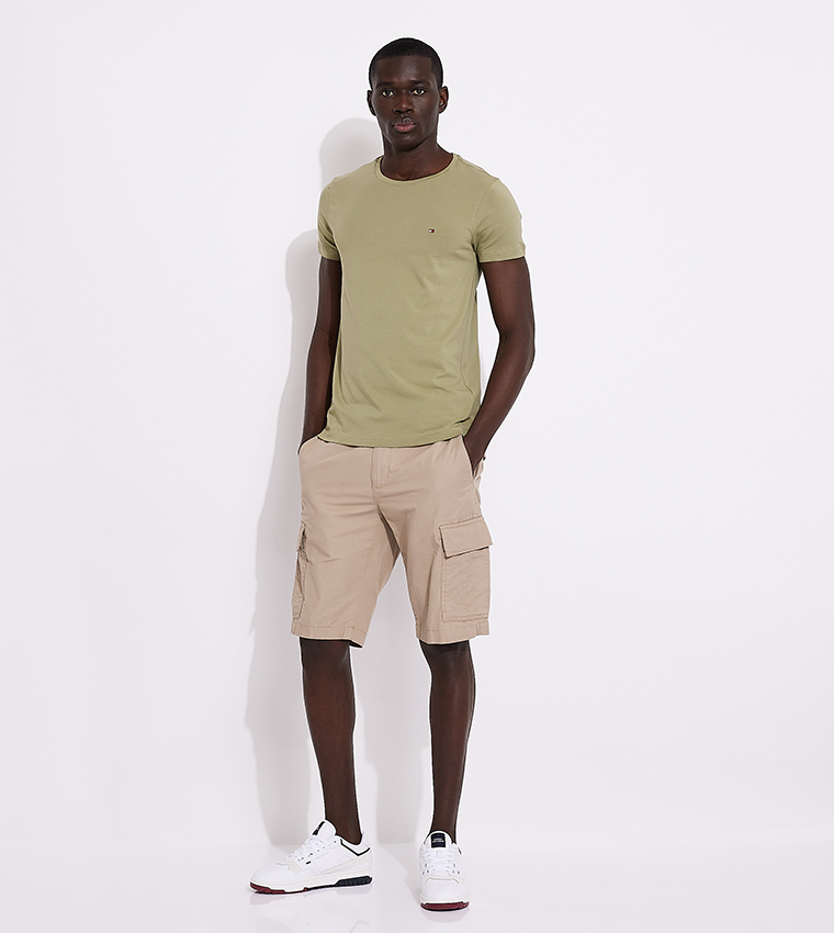 Logo Detail Slim Fit T-Shirt