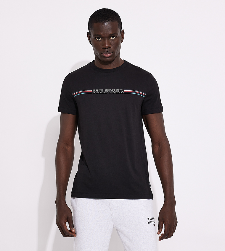 Printed Crew Neck T-Shirt