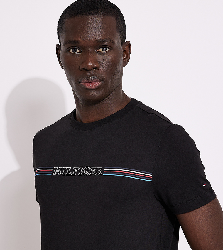 Printed Crew Neck T-Shirt