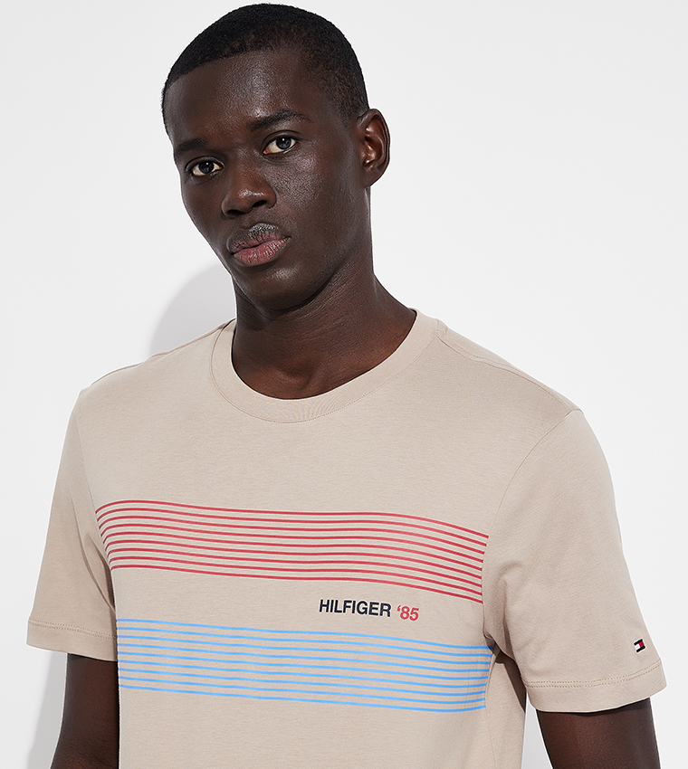 Monotype Printed Short Sleeves T-Shirt