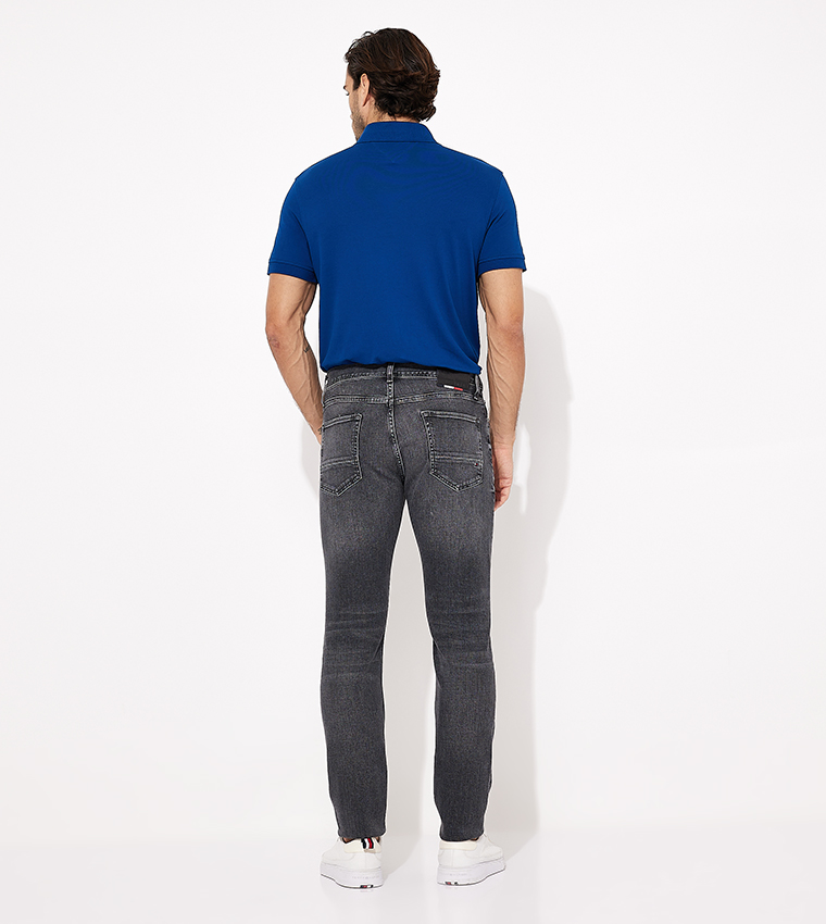 Faded Mid Rise Slim Fit Jeans