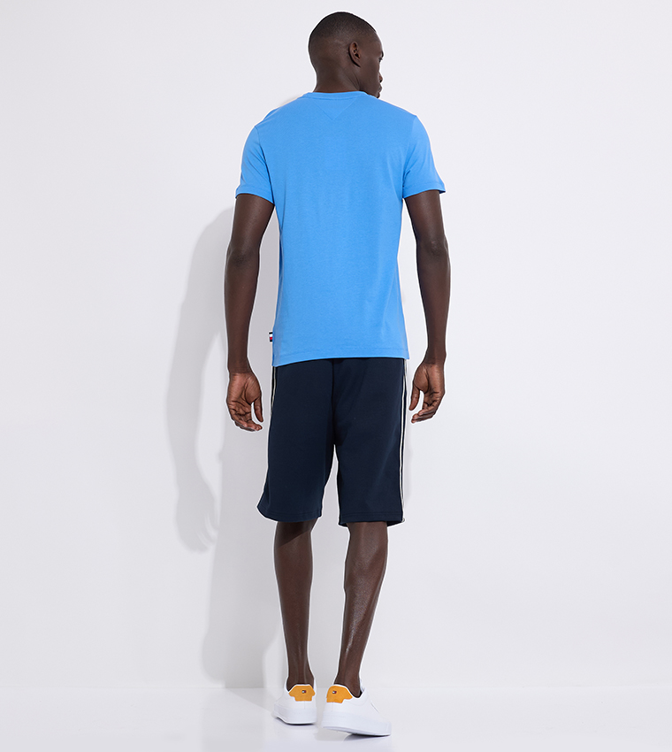 Monotype Print Short Sleeves T-Shirt