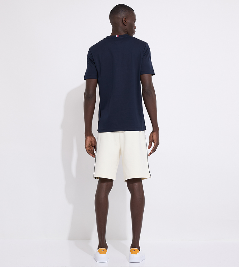 Monogram Embroidered Short Sleeves T-Shirt