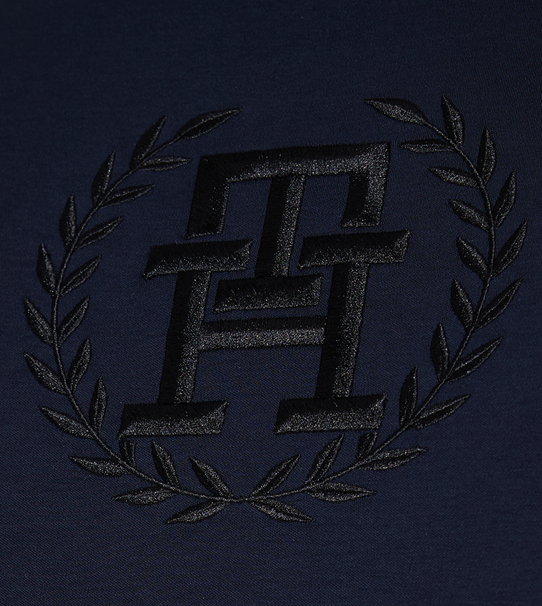 Monogram Embroidered Short Sleeves T-Shirt